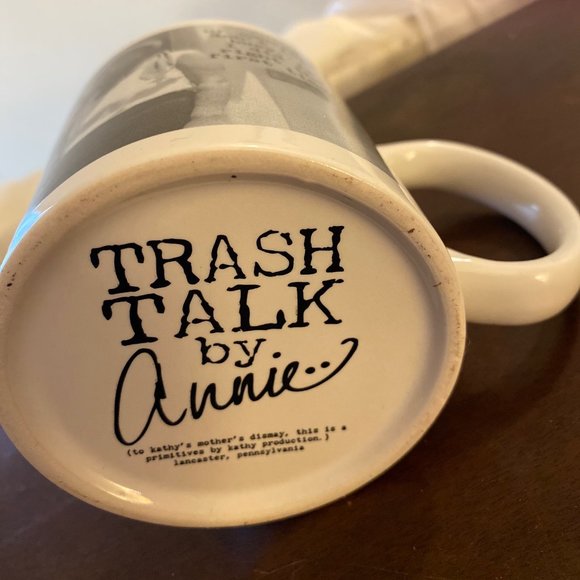 Humorous Mug - Trash Talk by Annie - 12 oz. - Picture 2 of 4